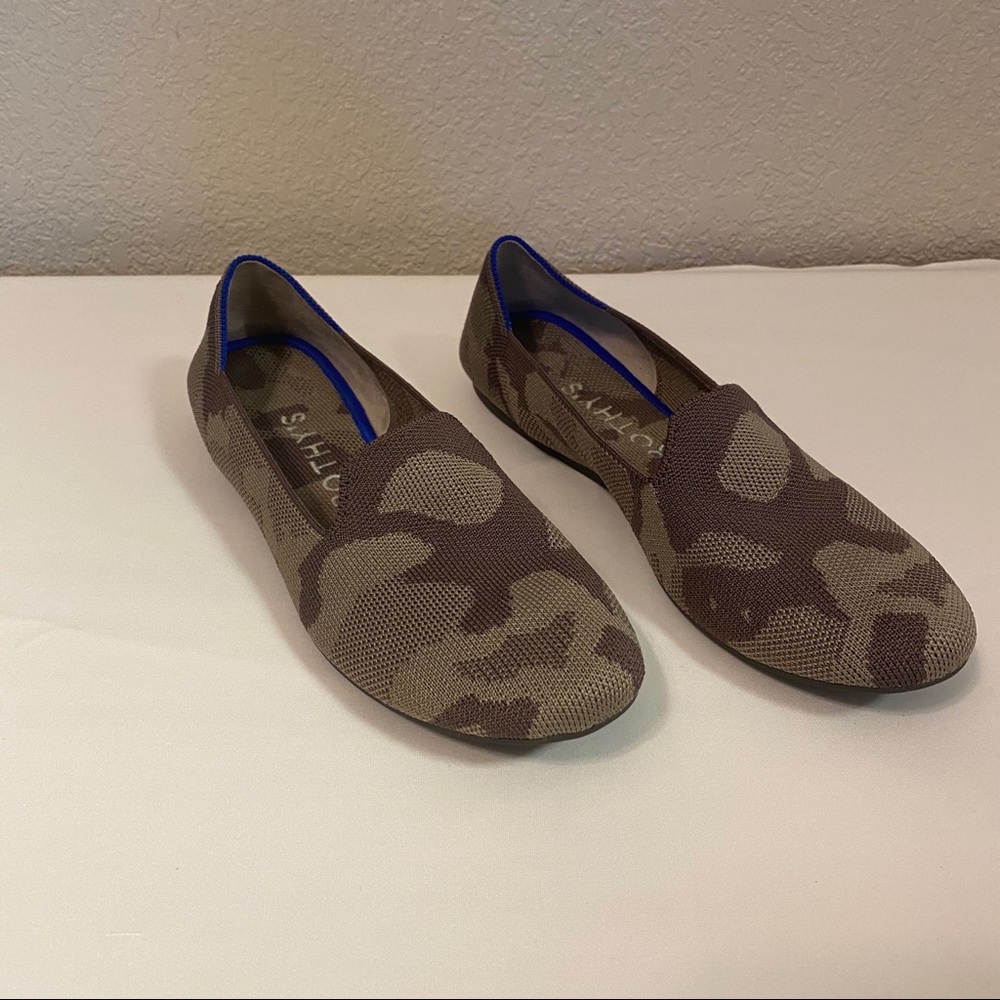 Rothy’s Mink Camo Loafer Size 9